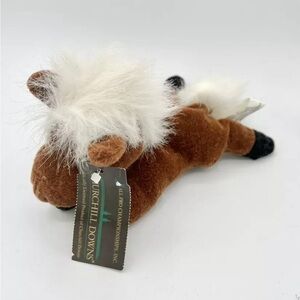 Churchill Downs Kentucky Derby 124 Dashing Derby Beany Horse Plush 1997 W/ Tag